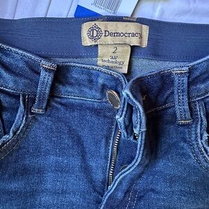 Democracy Women's High Rise Dark Blue Jeans